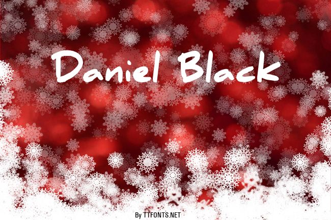 Daniel Black example